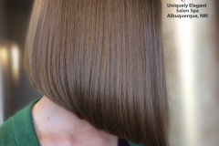 Medium length hair: A-line bob haircut