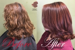 More red-hair love! Copper highlights