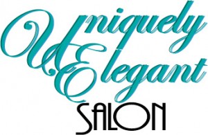 Uniquely Elegant Salon Logo - Albuquerque - white background