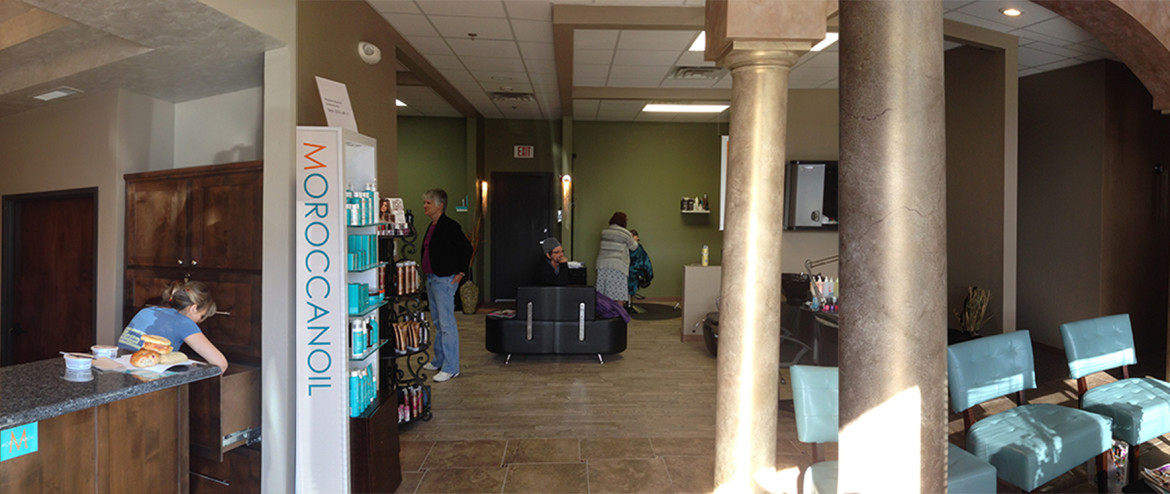 Beautiful Welcoming Ambient Top rated hair salon Albuquerque