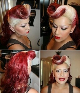 Victory Rolls Hairstyle - Albuquerque